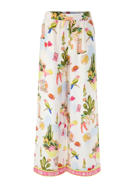 MARC CAIN SPORTS White Willmar Rethink Together Trousers | AS 81.52 W52