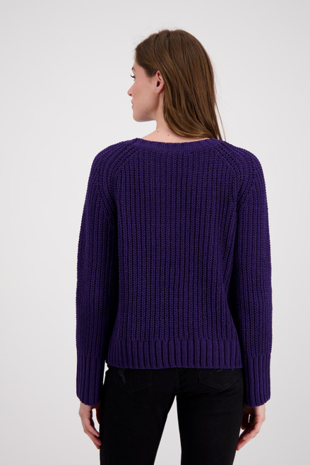 PULLOVER CHENILLE PLAIN _650-INK -[807234MNR]