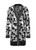 MARC CAIN White and Black Ladies Cardigan