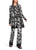 MARC CAIN White and Black Ladies Cardigan