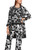 MARC CAIN White and Black Ladies Cardigan