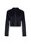 MARC CAIN Midnight Blue Wool And Cashmere Blouson Jacket