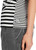 MARC CAIN White And Black Wide Striped T-Shirt