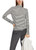 MARC CAIN White And Black Striped Long Sleeve