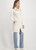 MONARI Sandshell Sleeveless Cardigan With Lurex