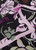 MARC CAIN Black Silk Scarf In Flower Print