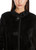 MARC CAIN Black Coat In Fun Fur