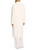 MARC CAIN Bright Ecru Oversized Wool Coat