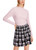 MARC CAIN Bright Rose Tan Soft Jumper With Cashmere