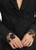 MARC CAIN Black Guipure Lace Blazer