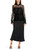 MARC CAIN Black Blouse Made From Voile Lace