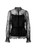 MARC CAIN Black Blouse Made From Voile Lace