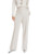 Marc Cain Smoke Weida High Waist Wide Trousers, Fifties-Inspired Fabric, Wide Leg, High Waist, Pleated Front, Four Pockets.