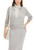 Marc Cain Smoke Elegant Cardigan with Herringbone Knit and Contrasting Piping.