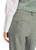 Marc Cain Frozen Sage FORDON Herringbone Trousers with Wool Blend and Turn-Up Hem.