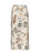 Marc Cain Smoke Long Skirt with Animal Print, Slightly Flared, Silk Blend, Side Slit.