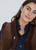 YERSE Chocolate Reversible Corduroy Vest