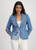 MONARI Jeans Denim Blazer With Floral Pattern | 409495