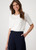 MONARI Off-White Basic T-Shirt | 409369