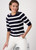 MONARI Deep Ocean Striped Striped Knitted Jumper | 409232