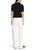 MARC CAIN SPORTS White And Black Washington Trousers With Leopard | YS 81.31 J51