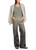 MARC CAIN COLLECTIONS Sage Powder Warri Fun Leather Trousers | YC 81.36 J25