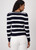 MONARI Deep Ocean Striped Striped Cardigan | 409228