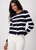 MONARI Deep Ocean Striped Striped Cardigan | 409228