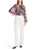 MARC CAIN COLLECTIONS Off-White Washington Slip-On Trousers | YC 81.15 W56