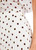 MARC CAIN COLLECTIONS Off-White Maxi Pleated Skirt With Polka Dot Print | YC 71.15 W28