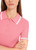 MARC CAIN COLLECTIONS Bright Candy Pink Polo Shirt - Knitted In Germany | YC 53.02 M31