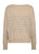 MOS MOSH Feather Gray Mmpitch Tani Ls Stripe Knit | 168680