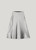 LUISA CERANO Gray Satin Skirt | 518279/3710-0151