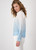 MONARI Blue Batik Shirt With Embellishment | 409132