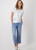 MONARI Blue T-Shirt With Floral Print | 409173