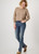MONARI Brown Knitted Jumper With Lurex | 409319