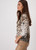 MONARI Beige Blouse With Leopard Pattern | 409419