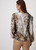 MONARI Beige Blouse With Leopard Pattern | 409419
