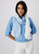 MONARI Blue Scarf With Batik Gradient | 409441