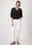 MONARI Brown Knitted Jumper With Rice Grain Pattern | 409248