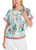 MARC CAIN COLLECTIONS Breath Silk Blouse In Kimono Shape - With Print | YC 51.32 W75