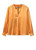 MOS MOSH Blazing Orange Mmenfa Satin Blouse | 155980