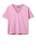 MOS MOSH Begonia Pink Glory V-Ss Tee | 152350
