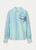 POM Aqua Blue Blouse | SP7732