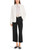 MARC CAIN COLLECTIONS Off-White Blazer With Hand-Stitching Details | YC 34.09 W56