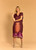 LAUREN VIDAL Ambra Coral Printed Caftan Dress | AMBRA