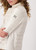 MONARI Beige Quilted Jacket With Neoprene | 409035