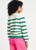 POM Pullover - Striped Fresh Green | SP9055 POM Pullover - Striped Fresh Green | SP9055