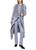 MARC CAIN COLLECTIONS Bluish Violet Knitted In Germany Coat | ZC 11.07 M09