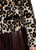 MARC CAIN COLLECTIONS Soft Cappuccino Short Leopard Print Jacket | ZC 12.04 W41